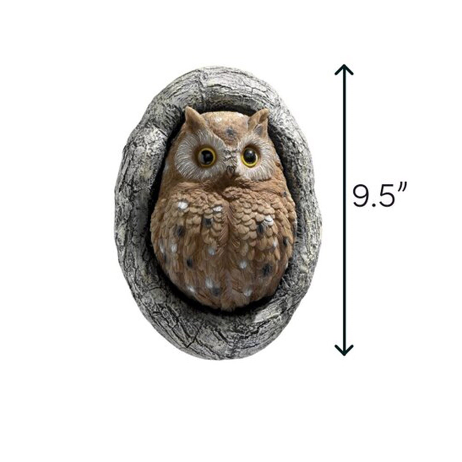 Outdoor Sculpture Sculpture Of Owl Presents A Garden Owl Tree Statuefigurine Poly Resin Yard Decoration Ornament