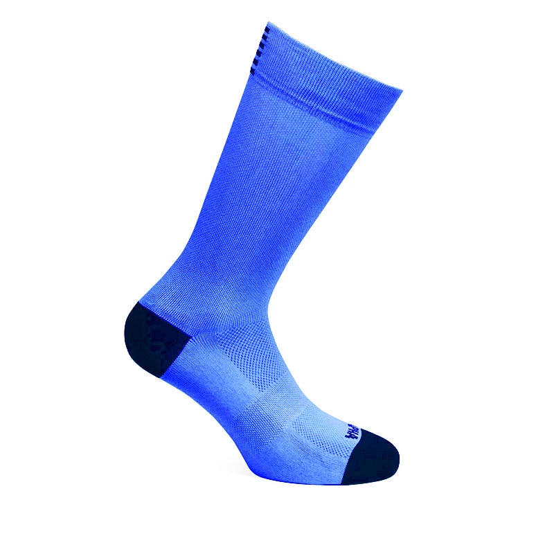 Nuovi calzini da ciclismo caldi 2021 nuovi uomini donne calzini da ciclismo Coolmax calzini da calcio da corsa traspiranti da basket: Blu