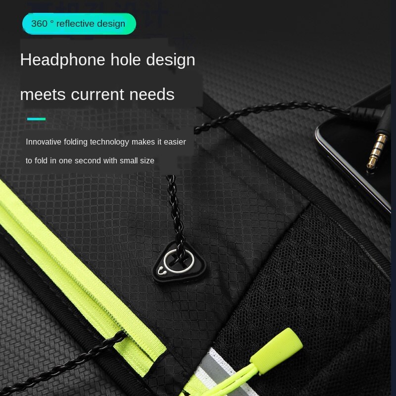 Outdoor hardlooptas telefoon antidiefstal rugzak hardloopriem heuptas waterdichte riem mannen vrouwen sportschool