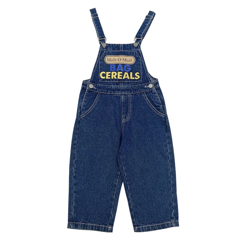 2022 pantaloni per bambini tute per bambini Jeans Casual abbigliamento per bambini moda tuta per bambini pantaloni per bambini Pantalones Para Bebe: 90(Length 52cm)