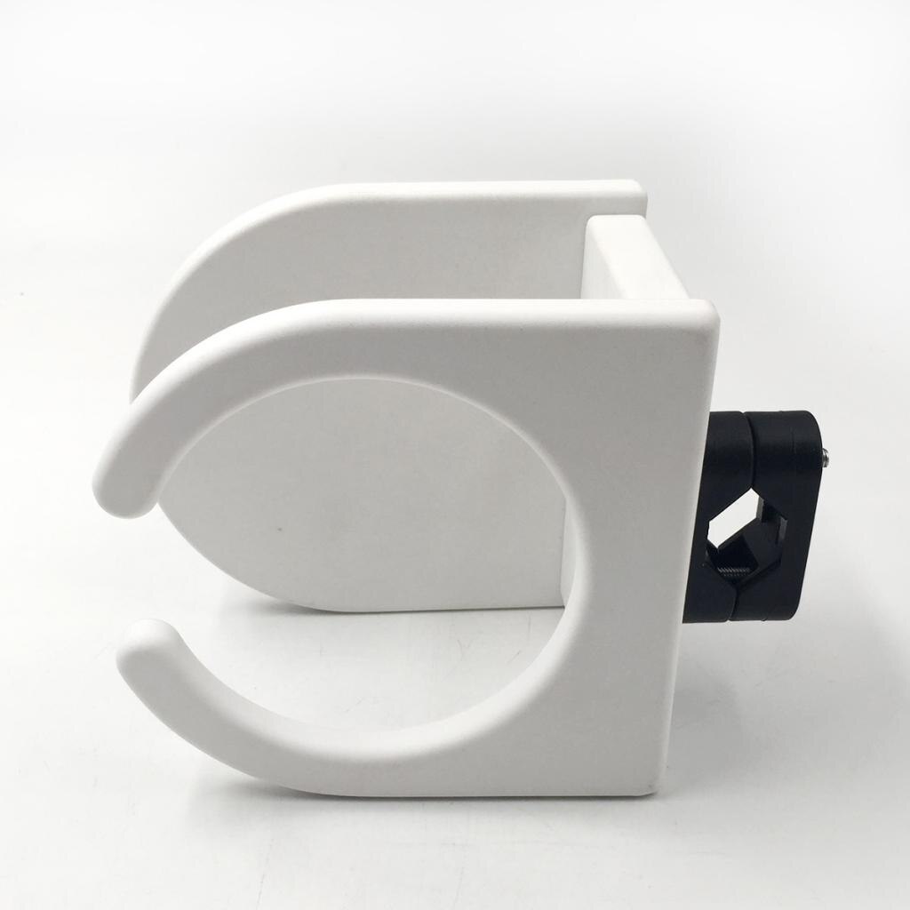 Single Drink Holder White Suction Cup For Boats Marine Car