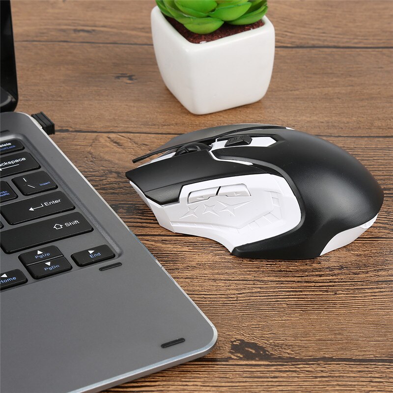 Mouse 2.4GHz Wireless Optical Gaming Mouse Wireless Mice for PC Notebook Desktop Gaming Laptops Computer Mouse