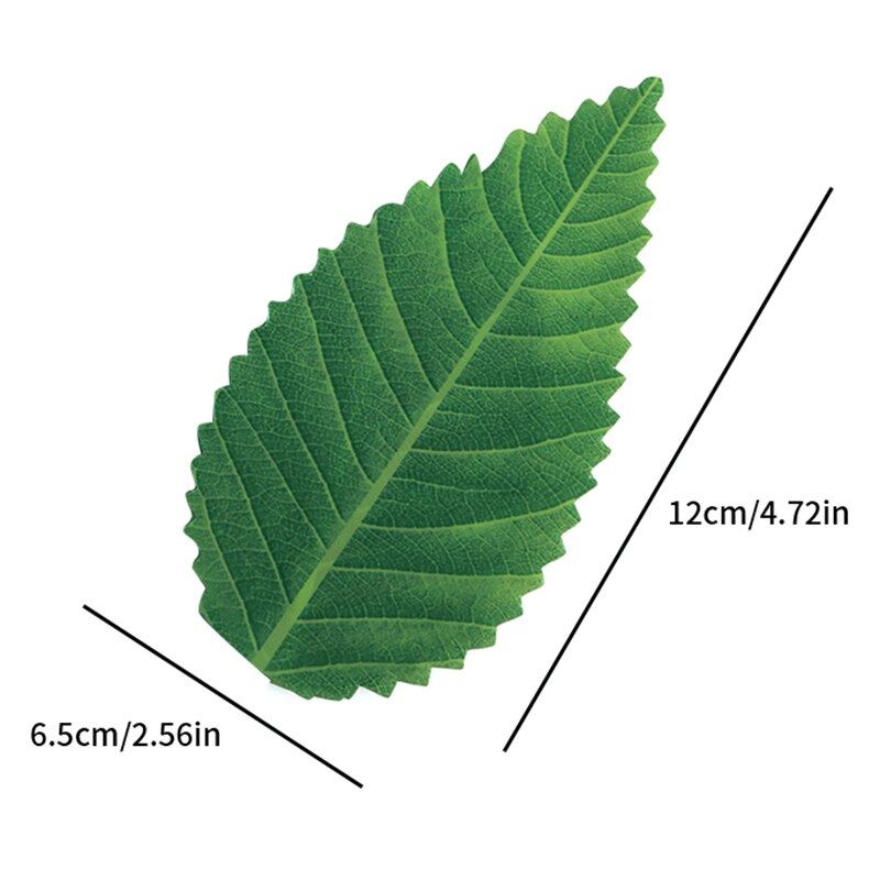 200Pcs Sushi Blad Decoratie Voedsel Plastic Blad Groene Niet-toxisch Geurloos Japanse Sushi Decoratie Bladeren Sashimi