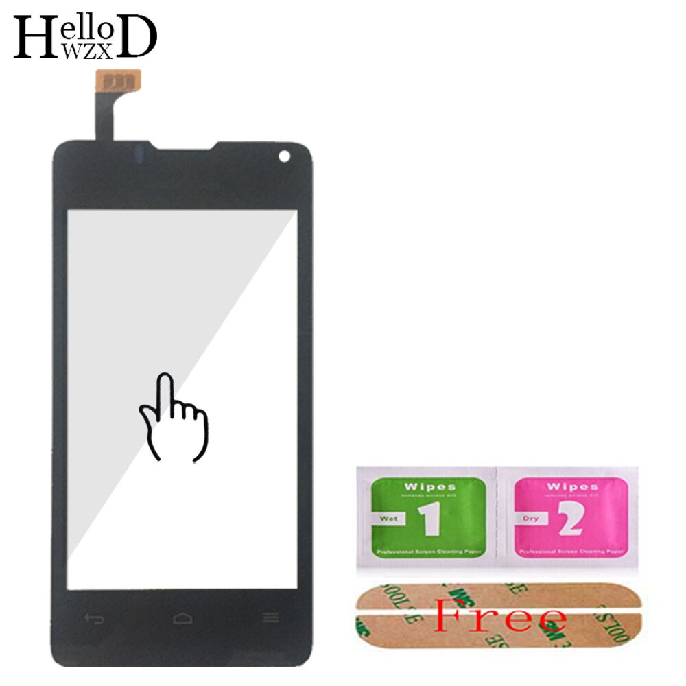 Touch Screen Digitizer Panel Voor Huawei Y300 Y320 Y330 Y360 Lens Sensor Touchscreen Voor Glas 3M Lijm