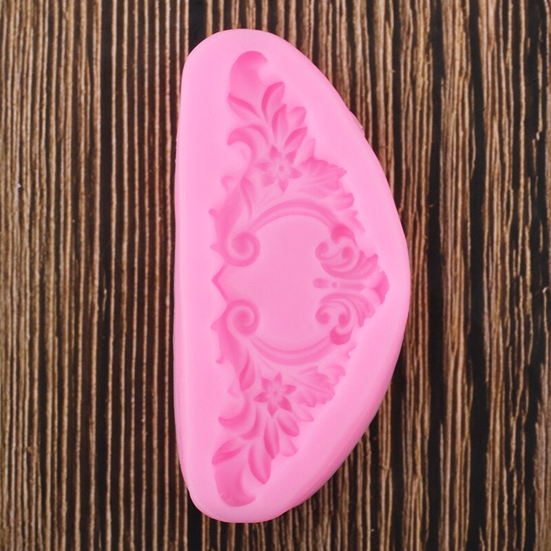 Sugarcraft Flower Silicone Molds Relief Cake Border Fondant Mold DIY Cake Decorating Tools Candy Clay Chocolate Gumpaste Moulds