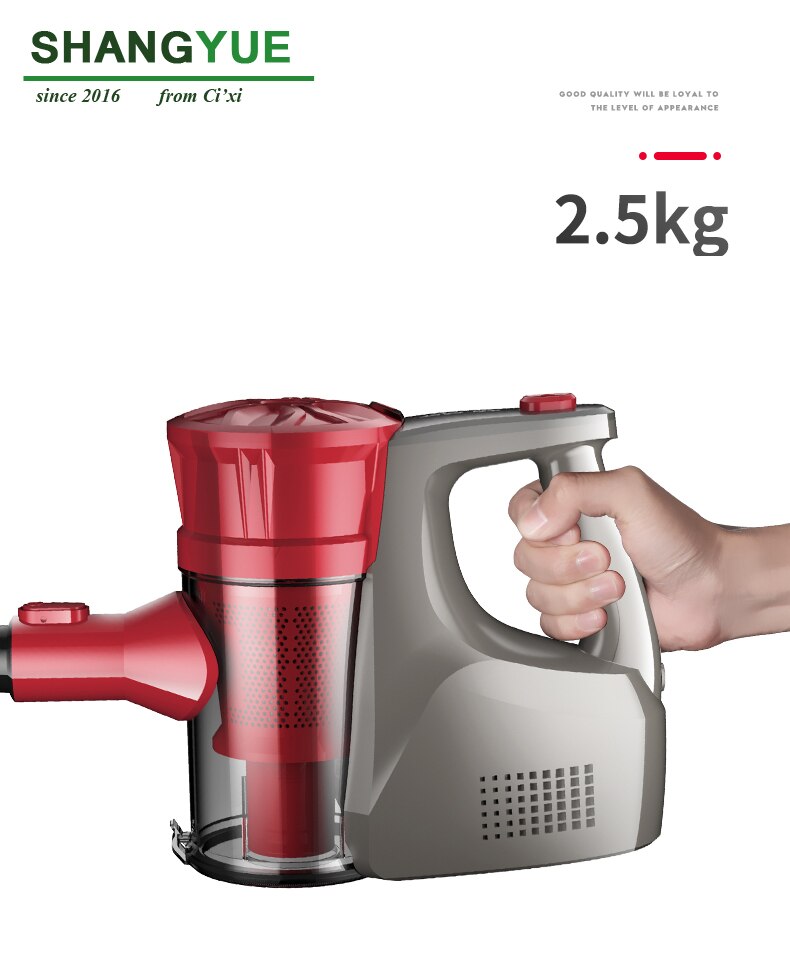 220V 2-in-1 upright handheld vacuum cleaner for household and car