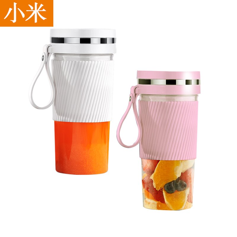 Electric Fruit Juicer USB Handheld Vegetable Juice Maker Blender Rechargeable Mini Juice Making Cup Charging Cable