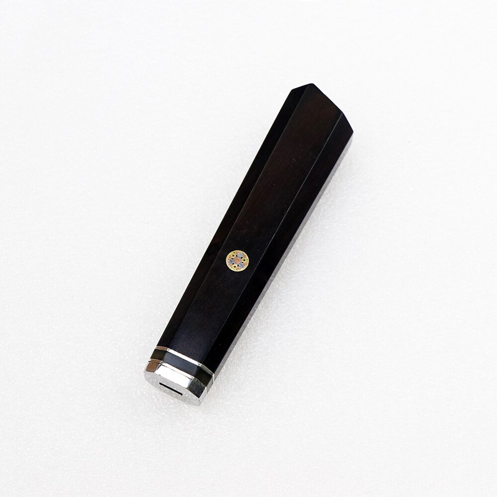 Sharp DIY chef Santoku knife blank VG10 Damascus steel blade material semi-finished knife embryo Japanese style Meat cleaver: L