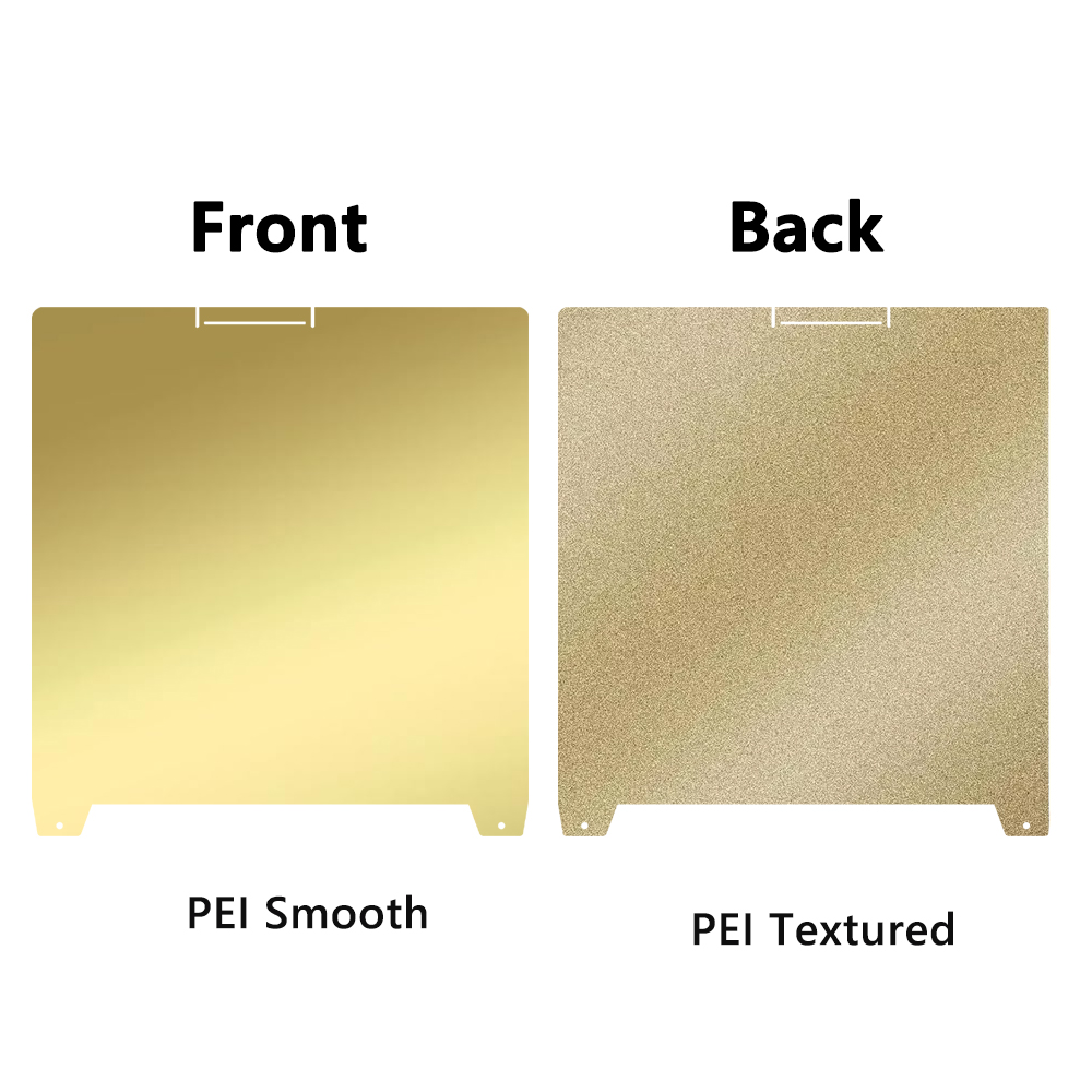 For K2 Plus Build Plate 370x370 PEI Texture-smooth Magnetic Heated bed for Creality K2 3D printer Accessories/Spare Parts