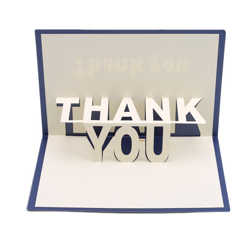 Tarjetas de cumpleaños Pop Up 3D, invitaciones de negocios, "Gracias", , Tarjeta de felicitación, postal para Monther Dad, tarjeta de atracciones mundiales: Default Title