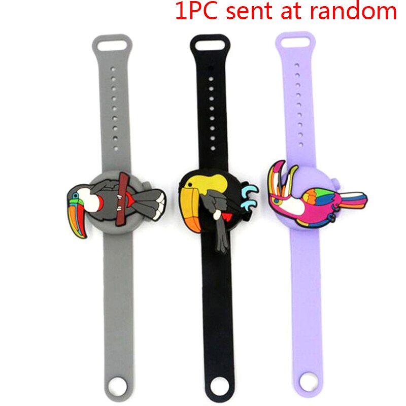 Reusable Wristbands Hand Sanitizer Dispensing Portable Bracelet Wristband Hand Dispenser Wrist Support: K