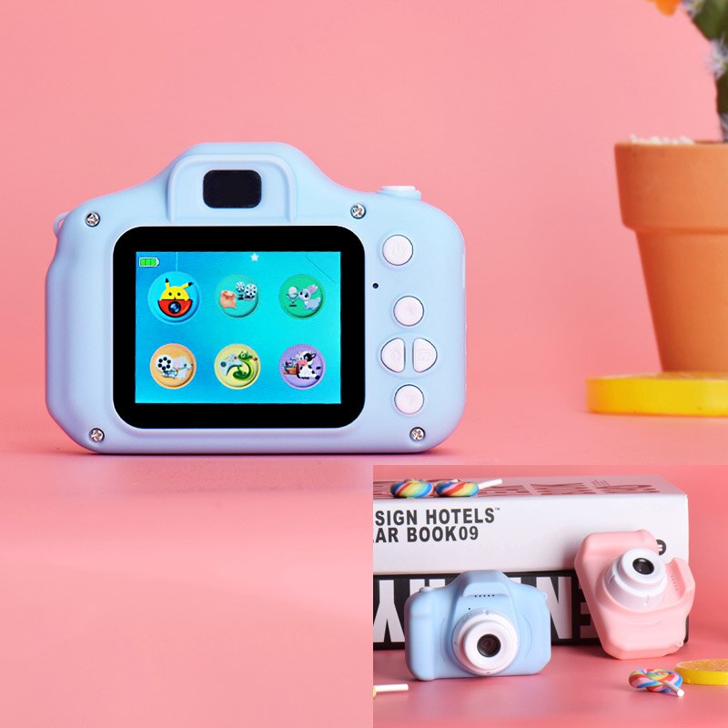 Mini Camera Digitale Kids Hd Screen Oplaadbare Cartoon Leuke Camera Speelgoed Outdoor Fotografie Props Kids