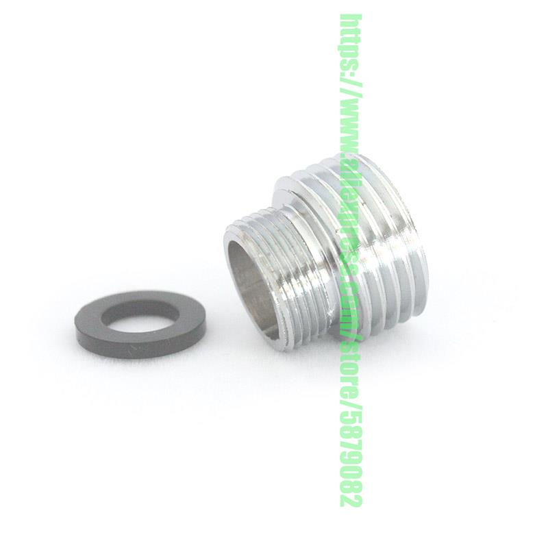 Adattatore per rubinetto in ottone 1/2 ''riduttore a vite maschio raccordi diritti a 16 18 20 22 24 26 28 30MM connettori per aeratore bagno cucina