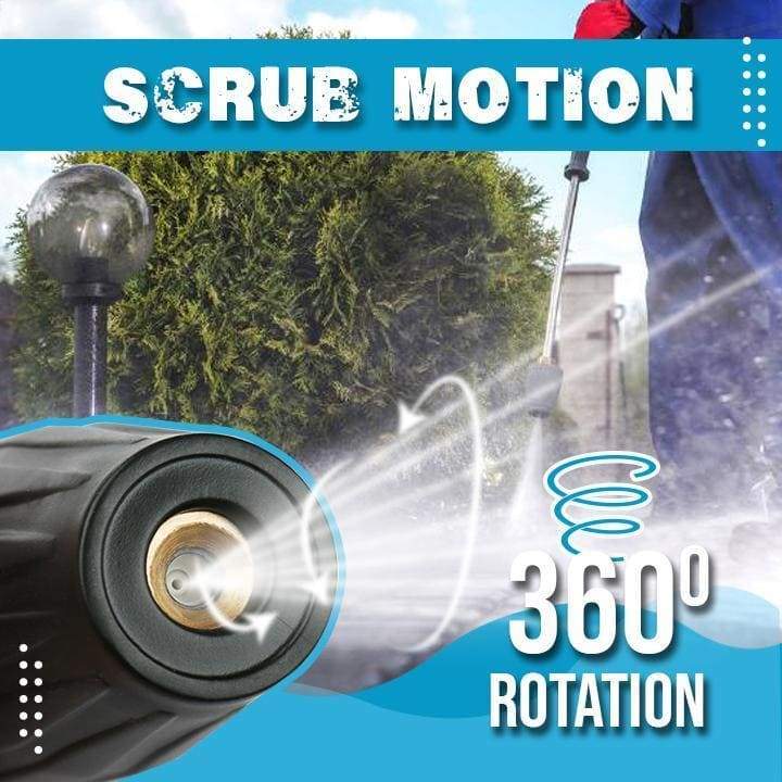 4.0 GPM 3600PSI Turbo Rotating Spray Nozzle 360 degrre Rotating Turbo ,for Pressure Washer with 1/4" Quick Connect Plug