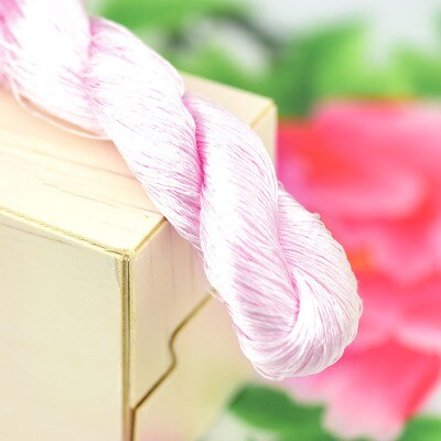 Su zhou embroidery silk thread tool material embroidery Hunan embroidery tangled fleece thread cross stitch-pink: 9-1