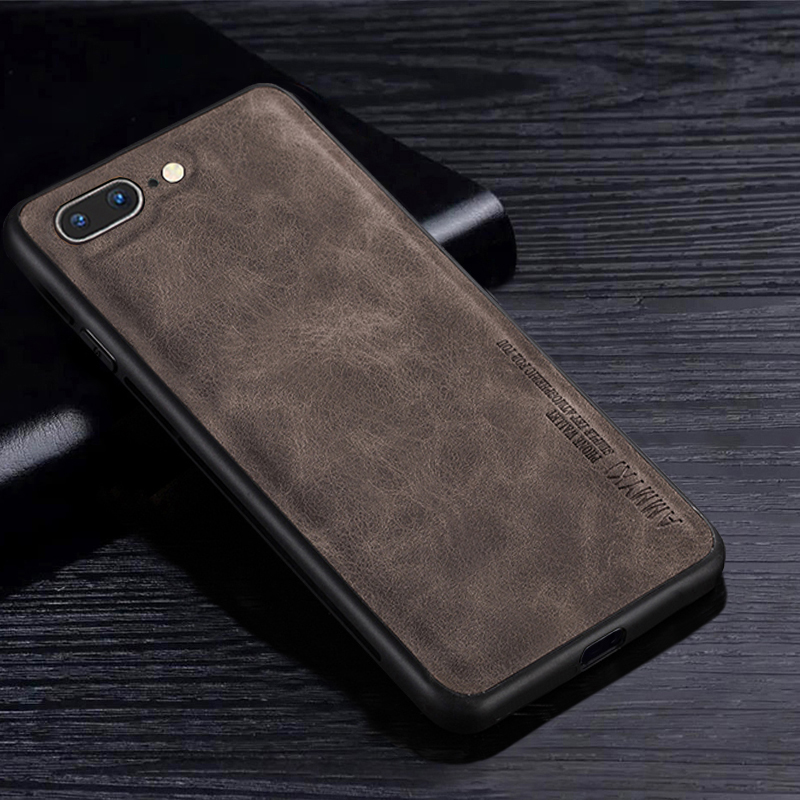 Funda de cuero suave Simple para Apple Iphone 6 6S 7 8 Plus funda de silicona para Apple Iphone SE 6 6S 7 8 Plus: Aluminio / Verde militar