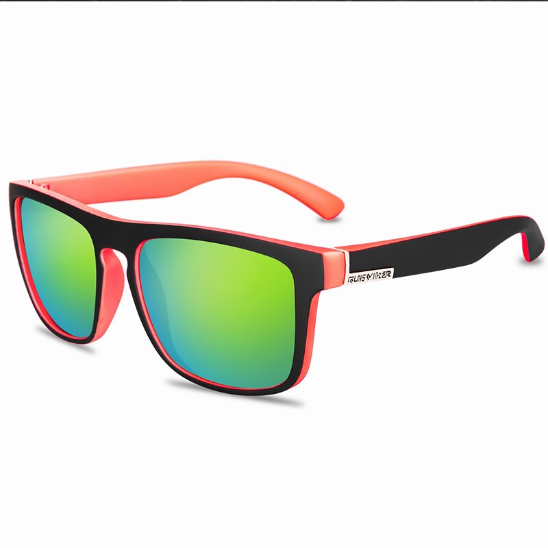 QUISVIKER gafas de sol polarizadas gafas de sol para hombres y mujeres gafas cuadradas para hombres gafas de conducción Retro Vintage UV400: QP5