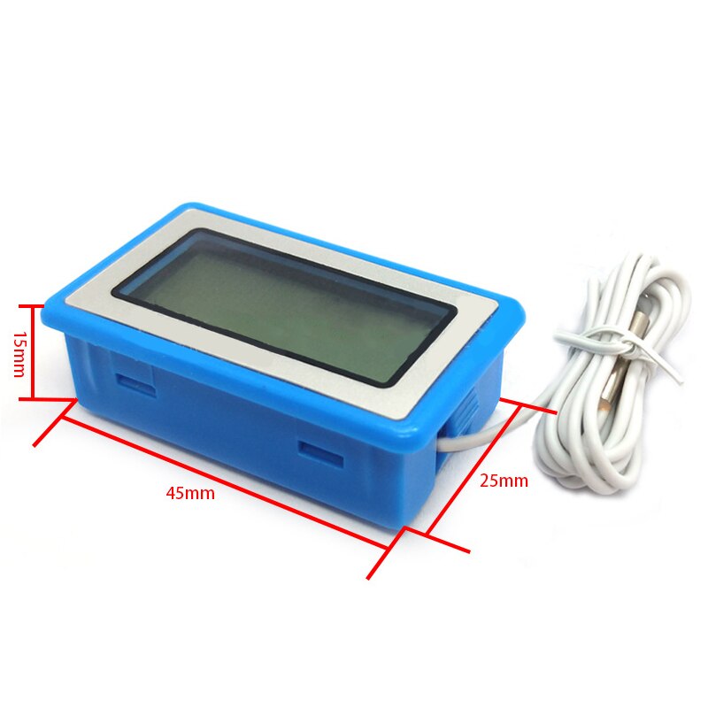 Waterproof LCD Electronic Pet Aquarium Thermometer Digital Outdoor Temperature Measure Tool With Probe Aquatic Products