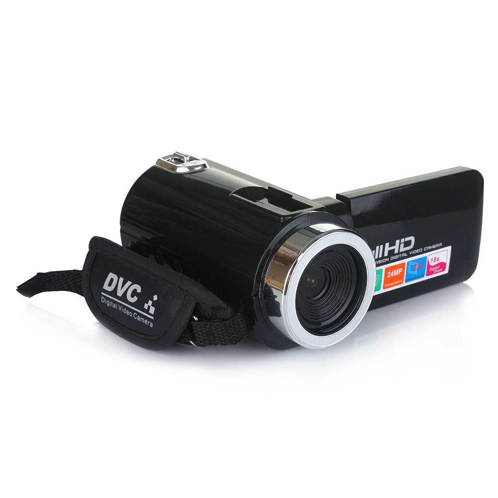 24,0 MP 18X Digital Zoomen Camcorder Tragbare Video Kamera Recorder draussen Fotografie USB 2,0 voll HD COMS Sensor