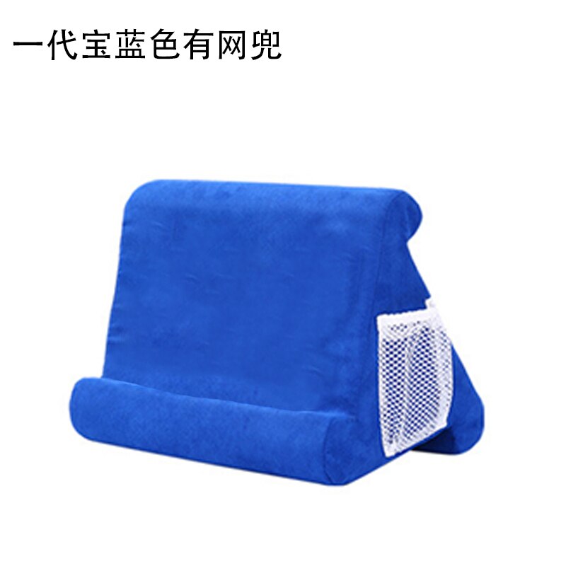 Support de coussin multi-angles pour ipad, Smartphones, tablettes, livres, liseuses, Magazines, disponible en 7 couleurs: Royal Blue 01