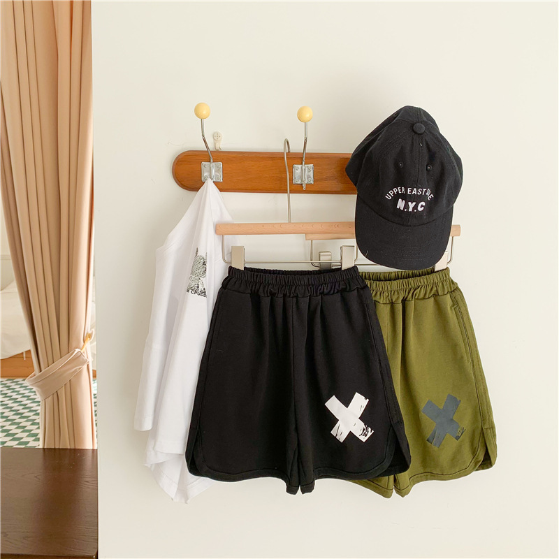 Children&#39;s wear boys&#39; shorts 2022 summer new children&#39;s casual sports pants summer Korean fashion designer 1-9