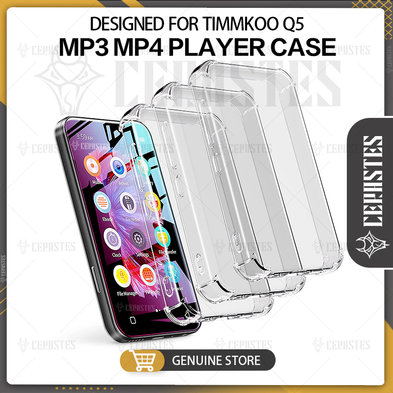 TIMMKOO Funda para reproductor Mp3MP4 para Q5 y Q8, funda protectora desarrollada especificamente para reproductor MP4 TIMMKOO Q5