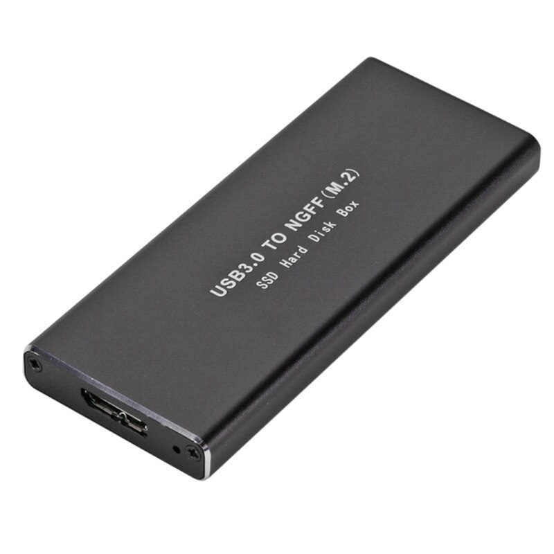 Aluminium Ssd Behuizing USB3.0 Om M.2NGFF Solid State Drive Harde Schijf Adapter Hdd Box Ondersteuning 2230/2242/2260/2280