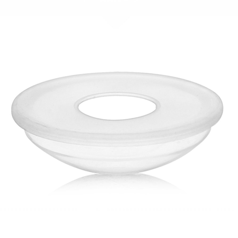2pc Silica Gel Collection Cover Baby Feeding Breast Milk Collector Soft Postpartum Nipple Suction Container Reusable Nursing Pad