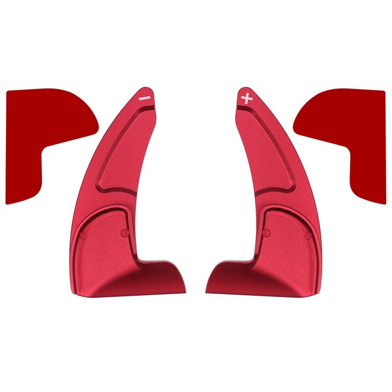 Car Shift Paddle Trim for Dodge Challenger Charger Jeep: Red