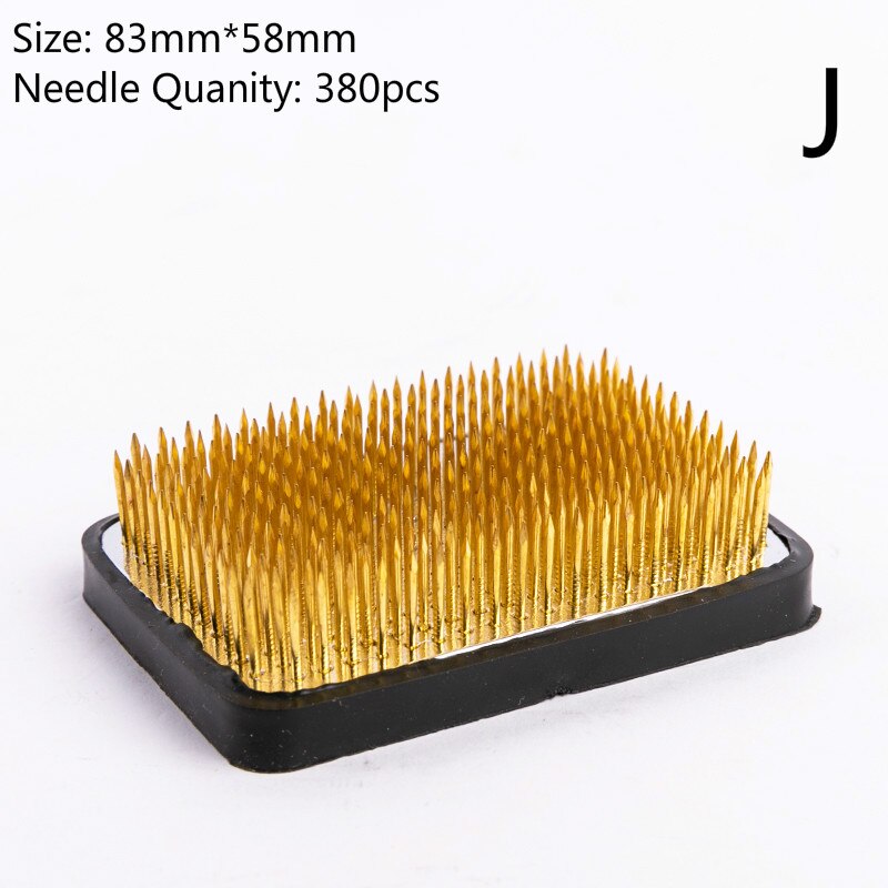 Japanse Ikebana Kenzan Pin Art Vaste Gereedschap Bloem Insert Base Holder Pin Lood Koperen Naald Pin Bloem Regelen Tool: J