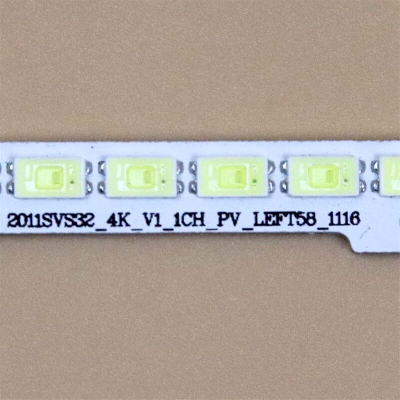 1Pcs LED Bars For Samsung UE32D4003BWX UE32D4003BWXRU UE32D4020NW Backlight Strips Ruler 2011SVS32_4K_V1_1CH_PV_LEFT58_1116