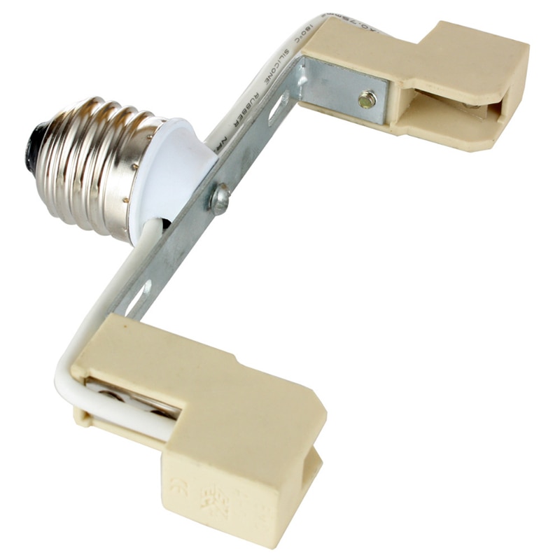 CLAITE 118MM E27 zu R7S Adapter Converter LED Halogen Basis Schraube Flutlicht Birne Lampe Halter Sockel Halogen Konverter