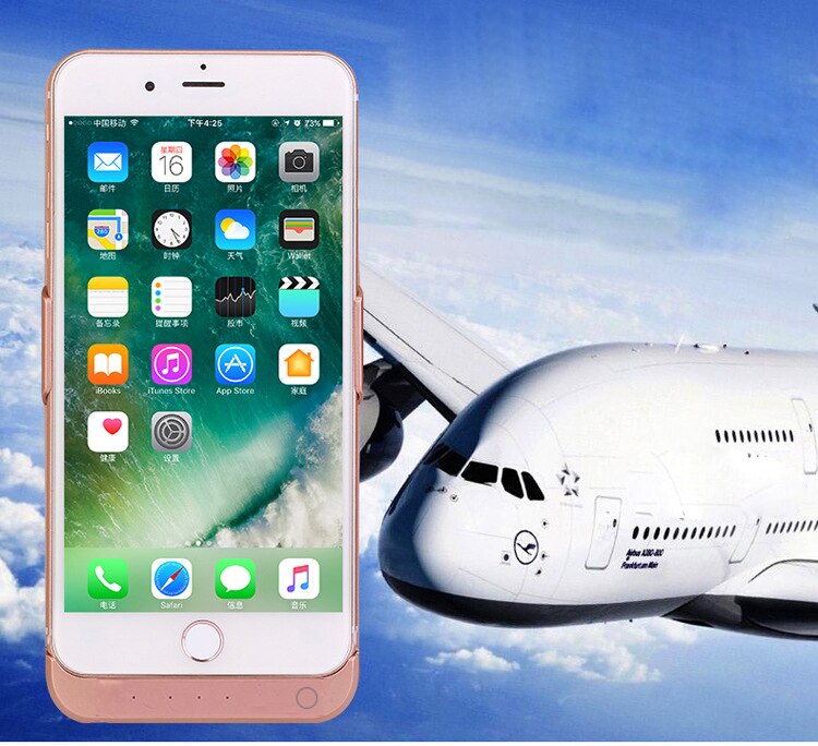 10000 mah grotere capaciteit telefoonbatterij oplaadhoes voor iphone 6 6s 7 8 telefoonbatterijhoes voor iphone 6 plus 6 splus 7 plus 8 plus