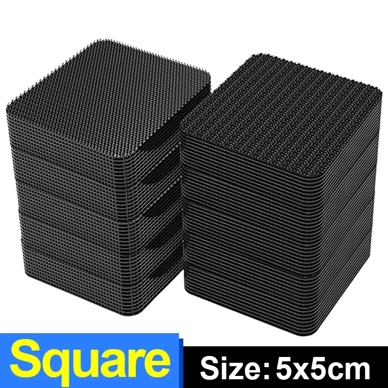 100/2Pcs Carpet Fixing Stickers Double Sided Car Carpet Fixed Patch Home Floor Foot Mats Anti Skid Tapes Adhesive Fastener Tape: 30mm / black