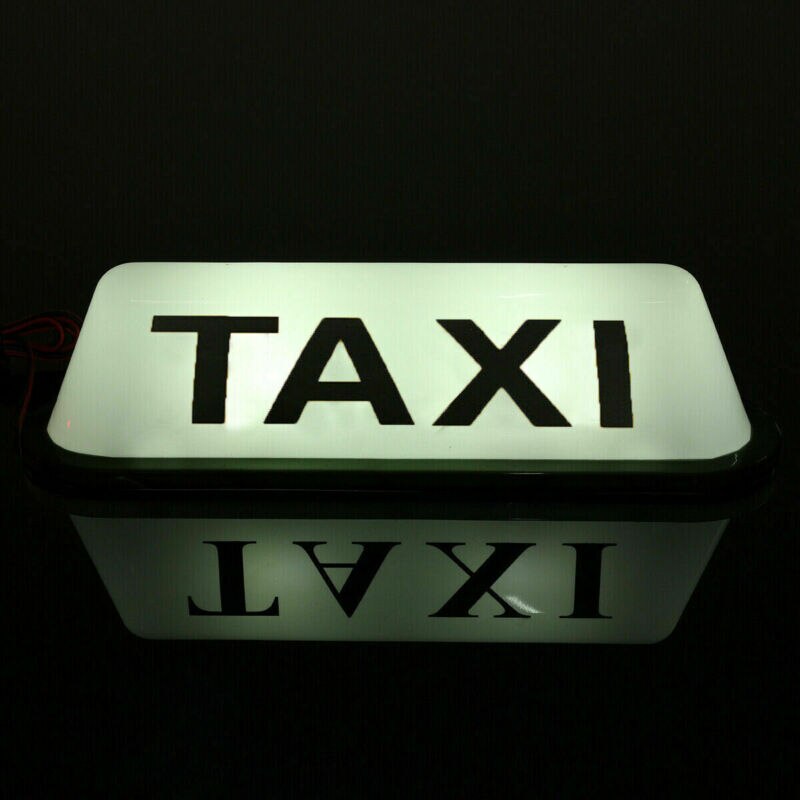 Letrero magnético para Taxi, lámpara LED de techo impermeable, 12V,