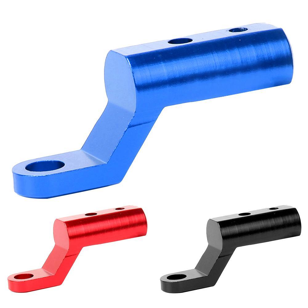 Extensor Universal de espejo retrovisor de motocicleta, soporte adaptador de extensión de espejo retrovisor de aleación de aluminio