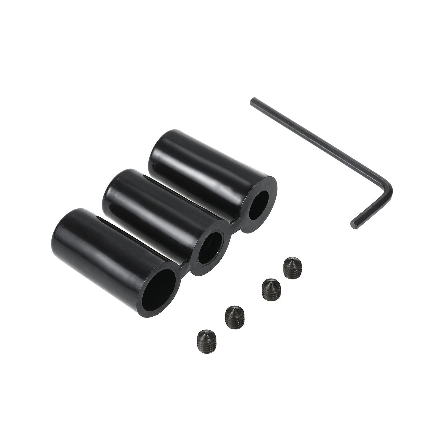 Universele 5 Snelheid Of 6 Speed Pookknop Pu En Lichtmetalen Shifter Lever Stick Vervanging Voor Alle Handgeschakelde Auto zwart/Rood Optionele