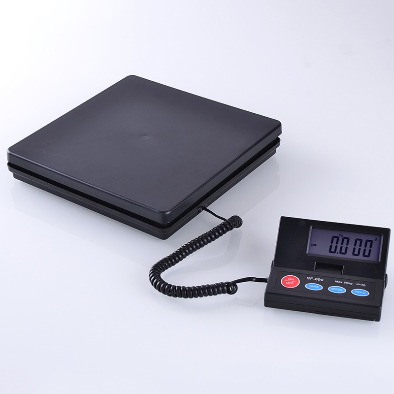-890 110lb 50kg Parcel Letter Scale Postage Weighing Electronic Postal Scale Digital Weight Kitchen Scales