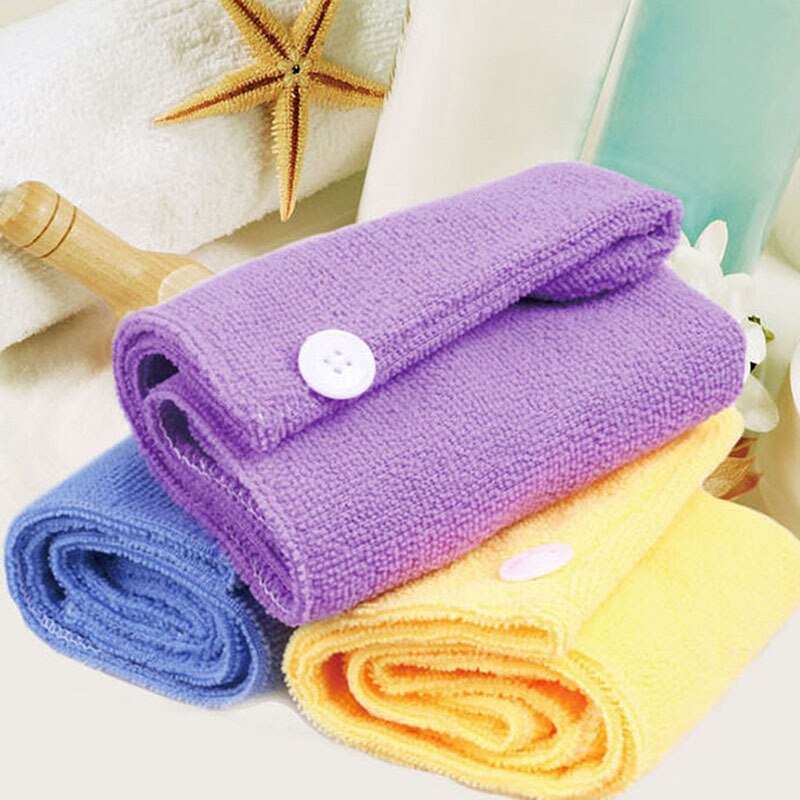 Soft Ladies Magic Hair Drying Towel/Hat/Cap Quick Dry Bath MEL#3479