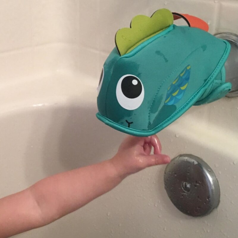 Couvercle de robinet de baignoire pratique, couvercle de bec de baignoire pour protéger les enfants pendant le bain, mignon doux en forme de poisson