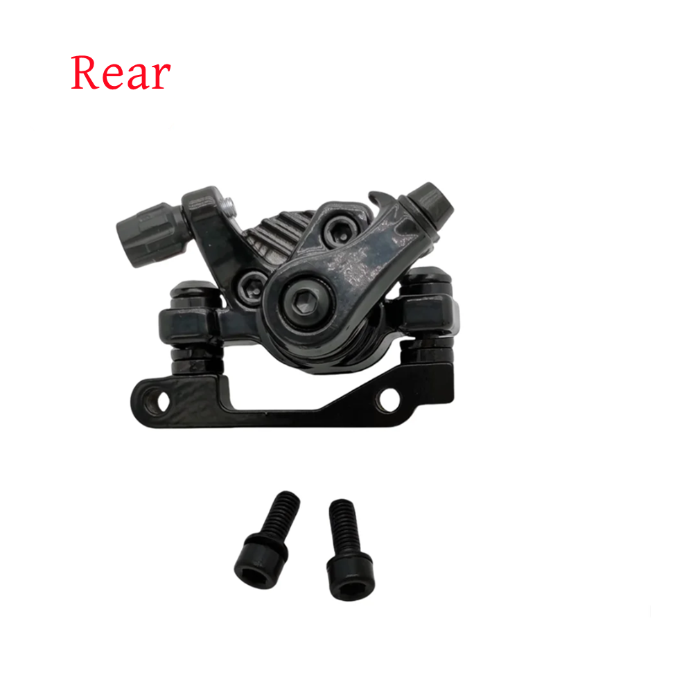 Disc Brake for KUGOO KIRIN KuKirin G2 Pro G2 Max Electric Scooter Front & Rear Brake Base brake Caliper Replace Parts: Dark Grey