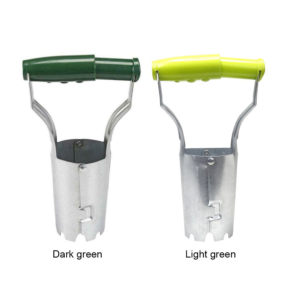 Stainless Steel Seedling Transplanter Agricultural Transplanting Seedlings Tools Garden Transplanter Vegetable Flower Hole Seed