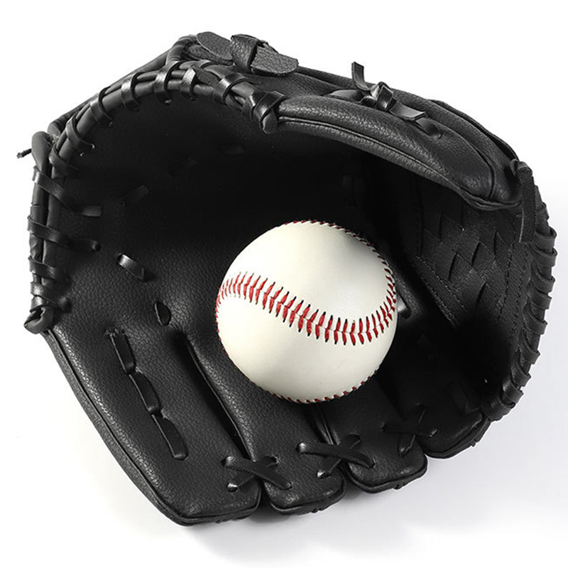 Outdoor Sport Twee Kleuren Honkbal Handschoen Softbal Praktijk Apparatuur Grootte 11.5/12.5 Linkerhand Voor Volwassen Man Vrouw Baseball handschoen