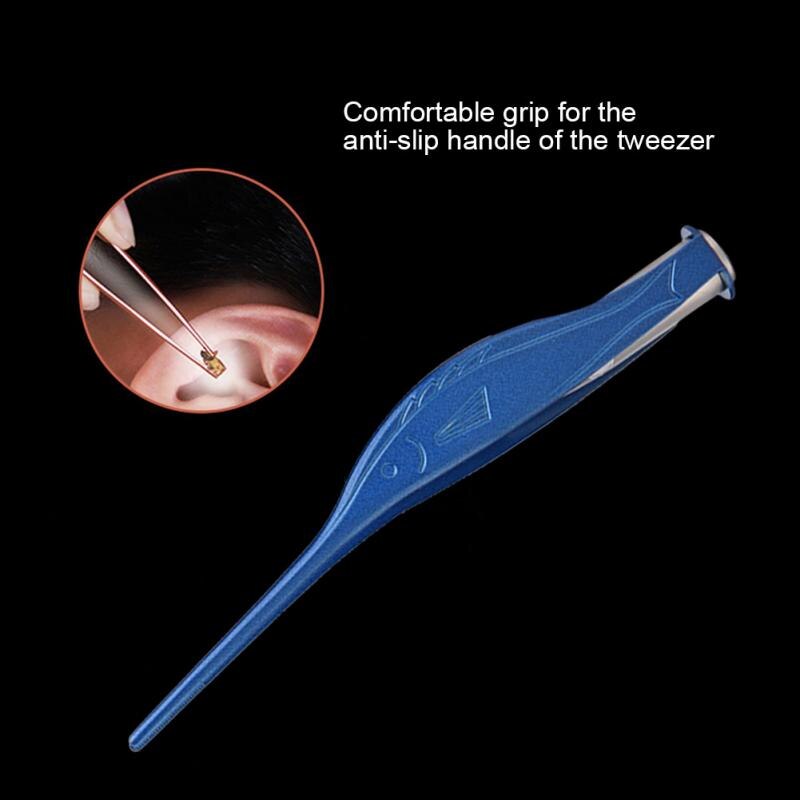 Children Ear Cleaner Ear Wax Removal Ear Cleaning Tools Stainless Steel Earpicks For Baby Kids Adults Health Care Flash Light