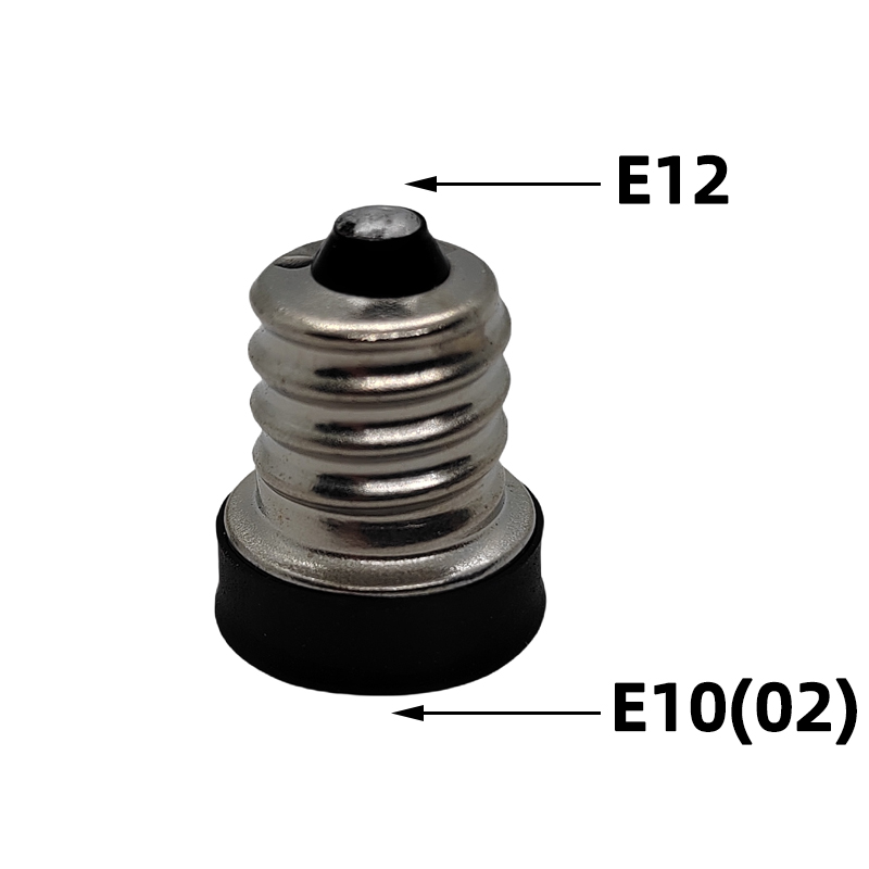 E10 e11 e12 e17 to E12 e11 e14eLight Socket adapter E10 to E12 Candelabra lamp holder converter,Install: Yellow / 2G11