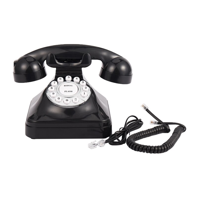 Vintage Telefoon Multi Functie Plastic Huistelefoon Retro Antieke Telefoon Bedrade Vaste Telefoon Kantoor Telefoon Thuis Bureau