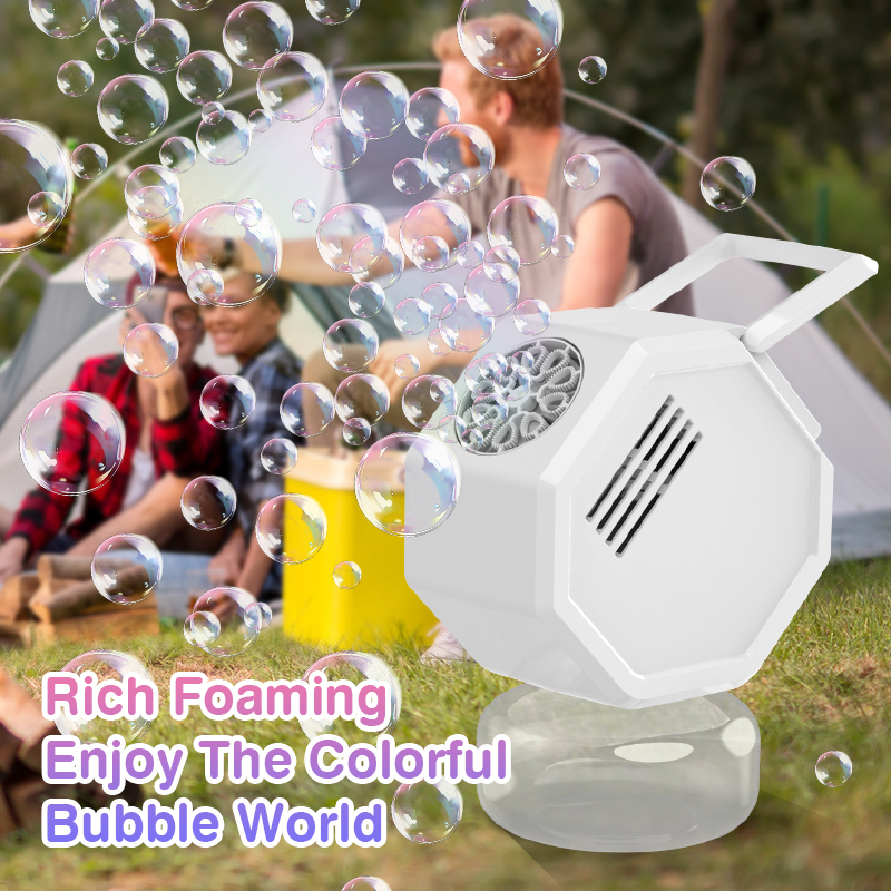 Bubble machine floor standing bubble machine toy outdoor wedding prop game children's toy without battery bubble water