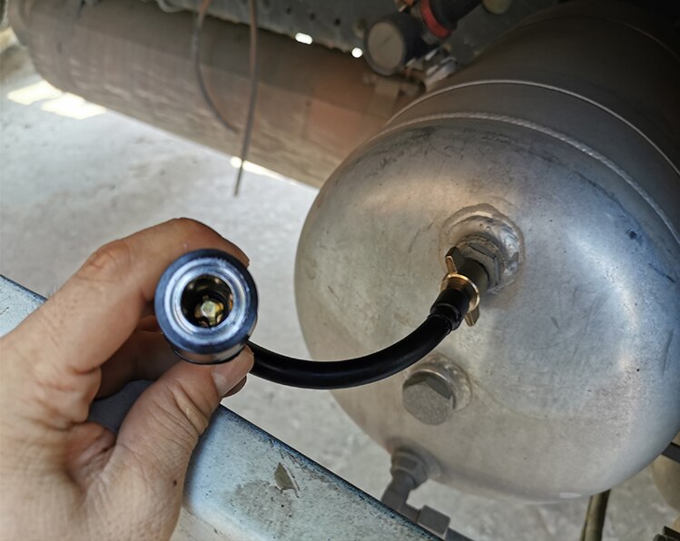 Nieuw! 60Cm Verbinding Pijp Voor Luchtinlaat Joint Van Gas Opslagtank Van Vrachtwagen En Vrachtwagen Luchtinlaat Klep Van pneumatische Dust Blower