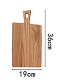 Oak tray chopping board bread board cuisine display tray kitchen board wood cutting board: Blue