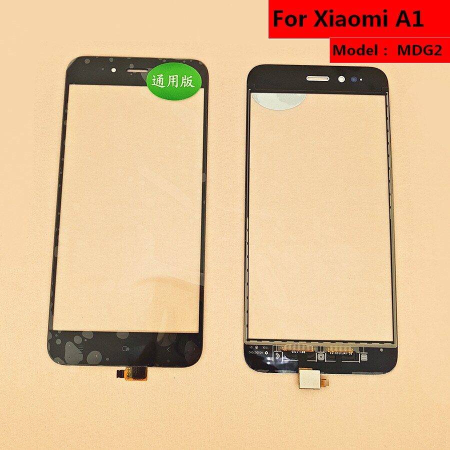 PANTALLA TÁCTIL PARA Xiaomi Mi A1 MiA1 MDG2, cristal digitalizador, Sensor táctil de repuesto, Panel táctil de cristal frontal